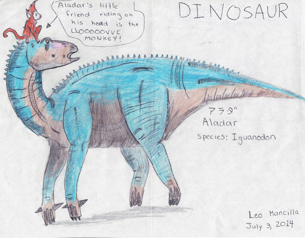 Aladar from Dinosaur (2000 animated film) by InsideLeosMind on DeviantArt