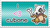 Cubone stamp