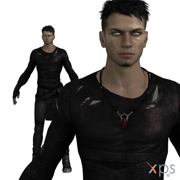 DmC: Devil may Cry Black Dante Mod by DanteRedgrave28 on DeviantArt