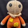 Trick R Treat Crocheted Sam doll