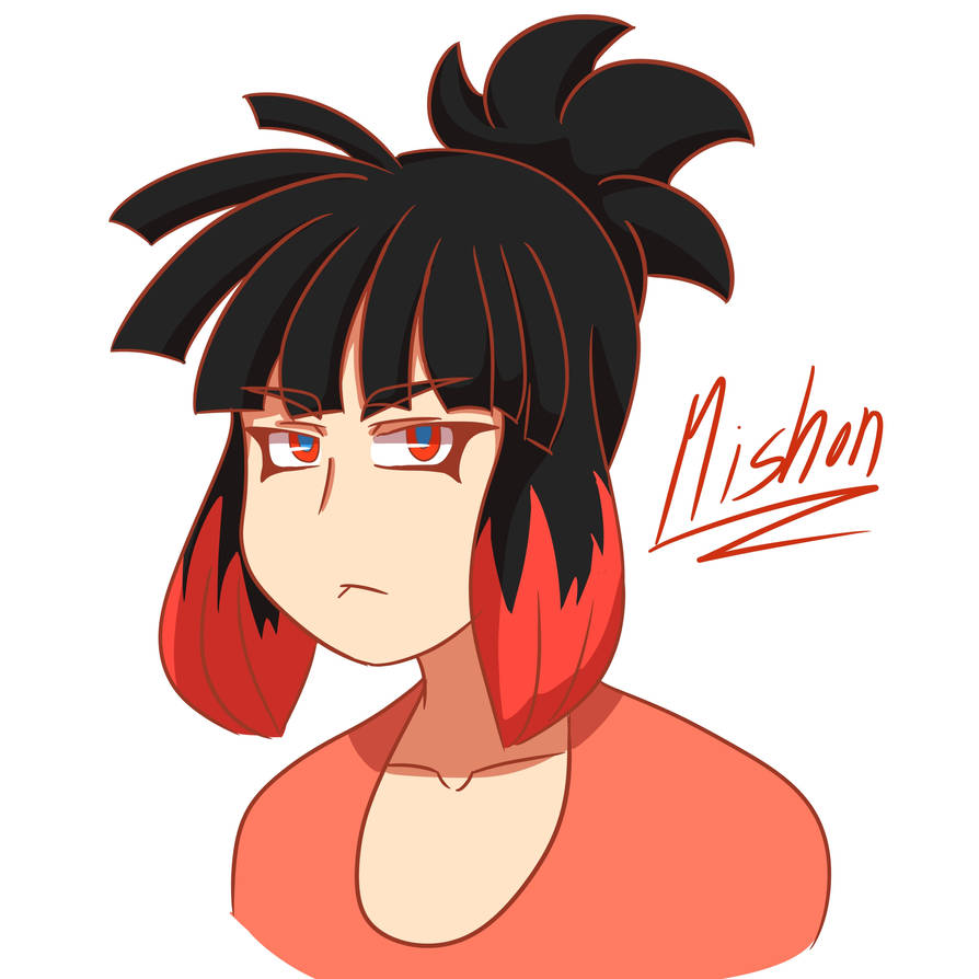 Mishon (AKA: Mean-chan from BRN) by Help3r on DeviantArt