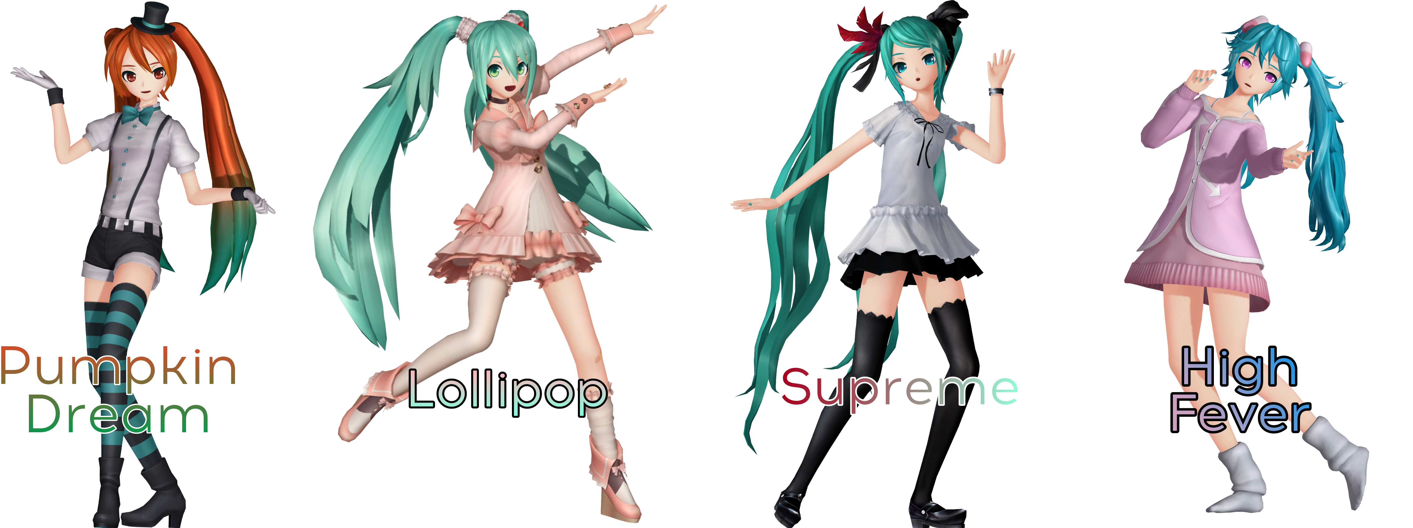 Mmd Model Pack MMD PDXHD Model Pack Preview by Durles on DeviantArt