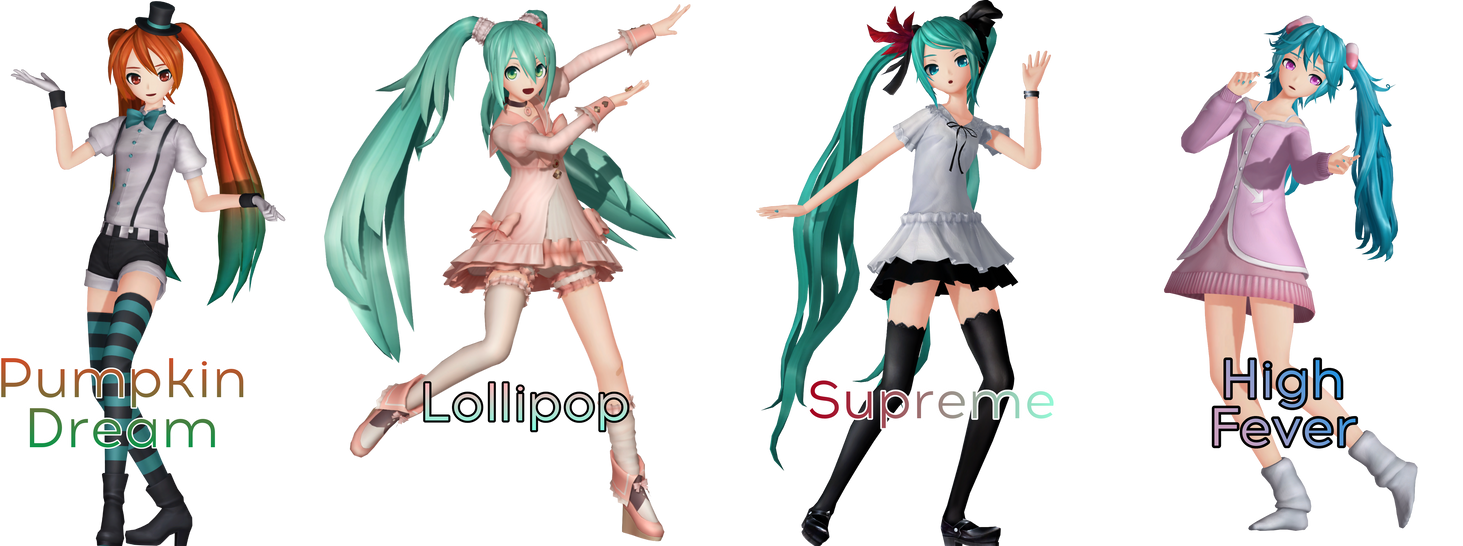 MMD PDXHD Miku Model Pack #1 Public Download by Durles on DeviantArt