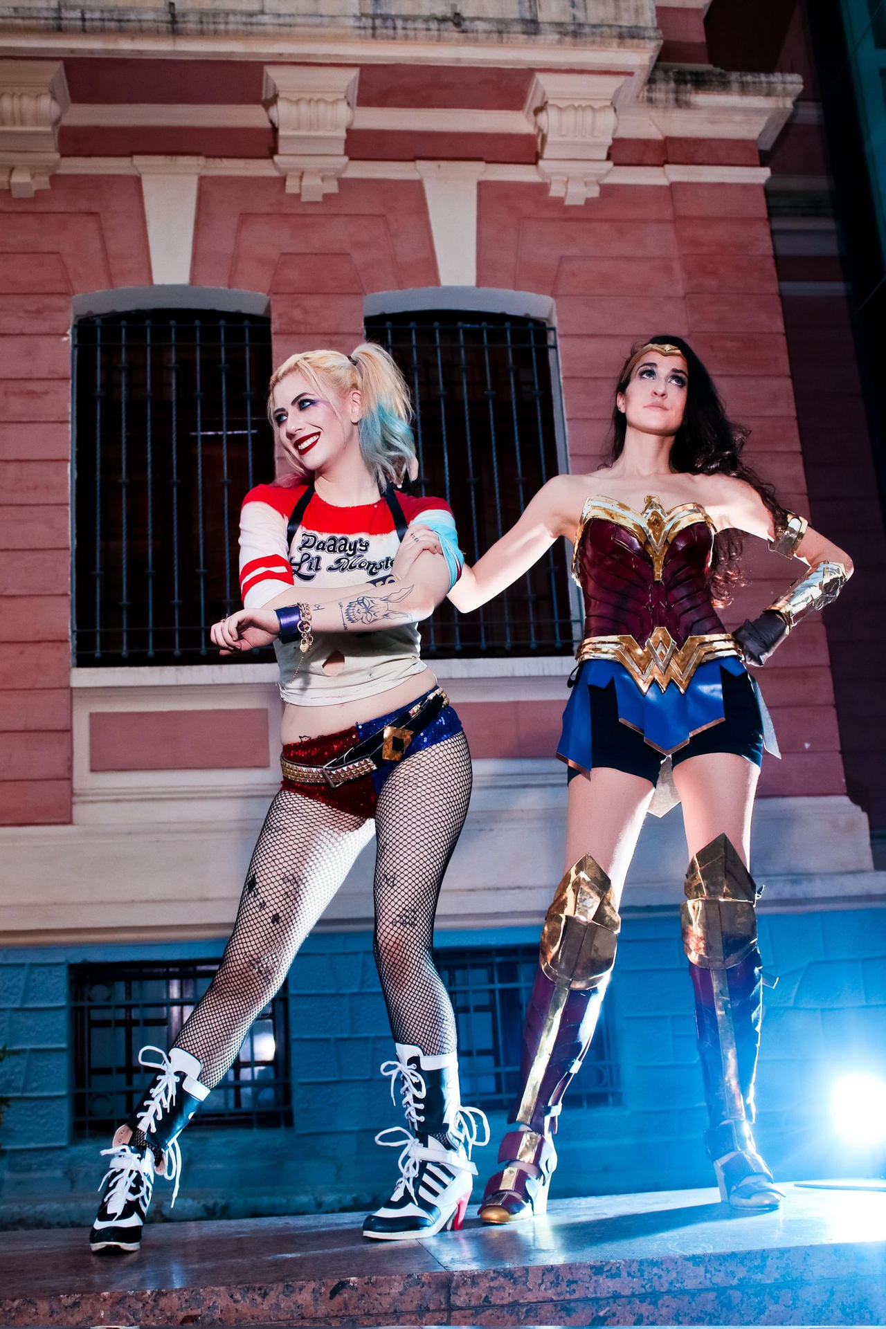 Wonder Woman x Harley Quinn - Cosplay III by RachAsakawa on DeviantArt