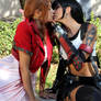 Tifa x Aerith IX - Cosplay