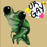 Gay Frog for gays
