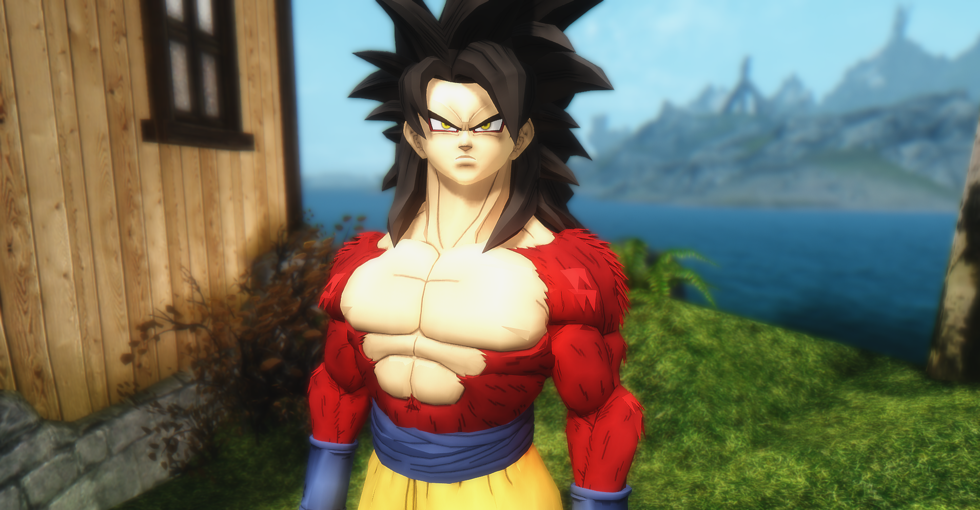 Dragon Ball XenoVerse Goku SSJ4 Pic 1 by user619 on DeviantArt