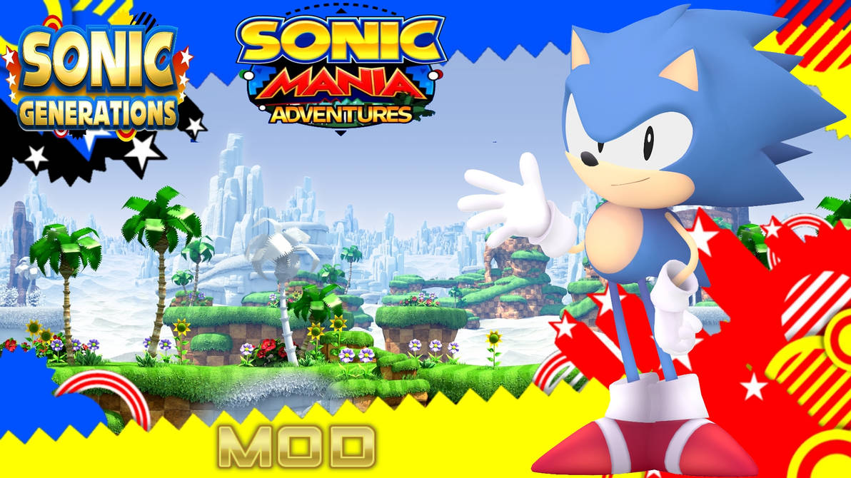 Sonic Mania GAME MOD Sonic Mania Reimagined v.0.60 - download