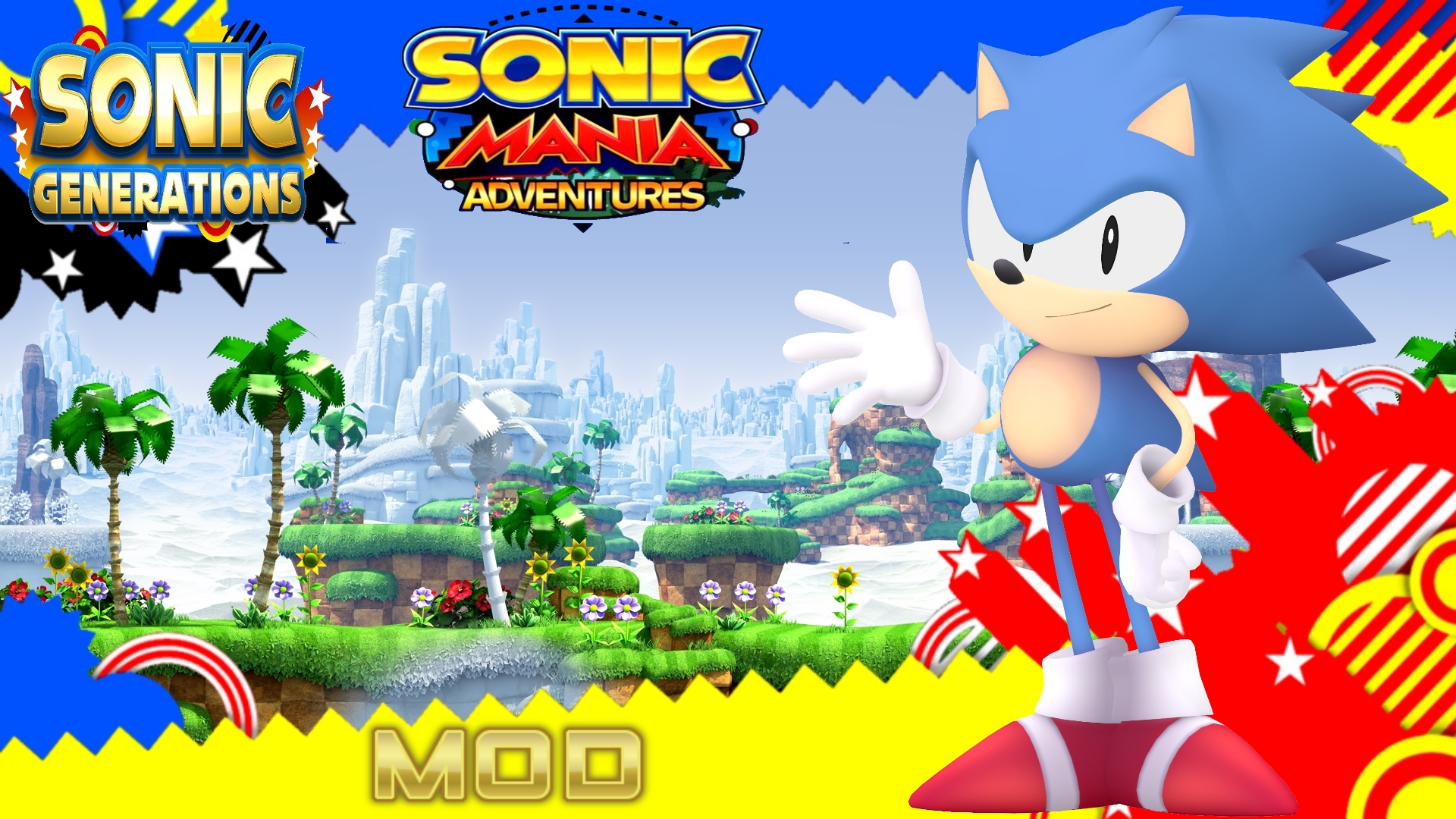 Sonic Generations Mod Sonic Mania Adventures by user619 on DeviantArt