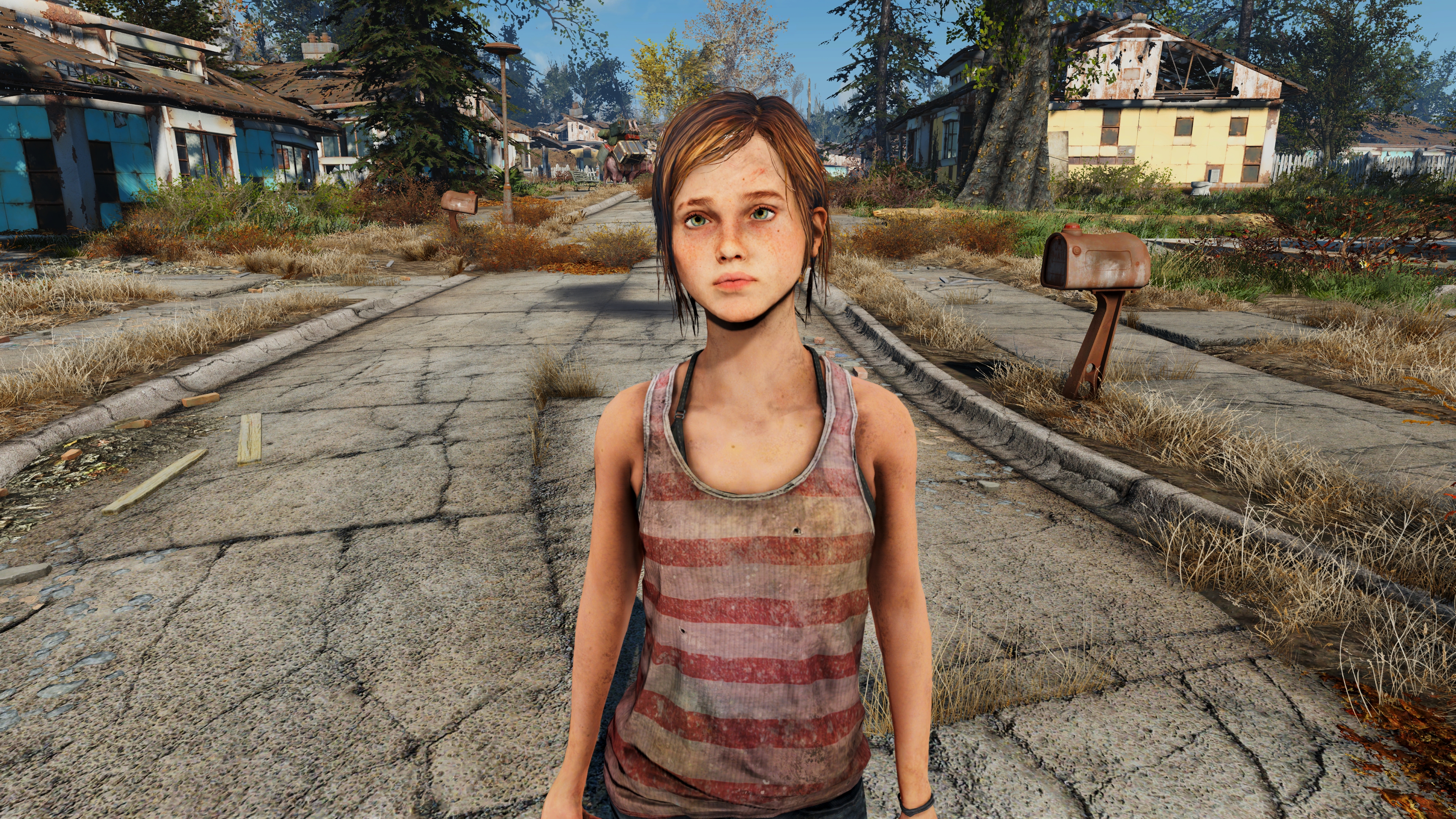 FO4] The Last Of Us Ellie Mod Screenshots