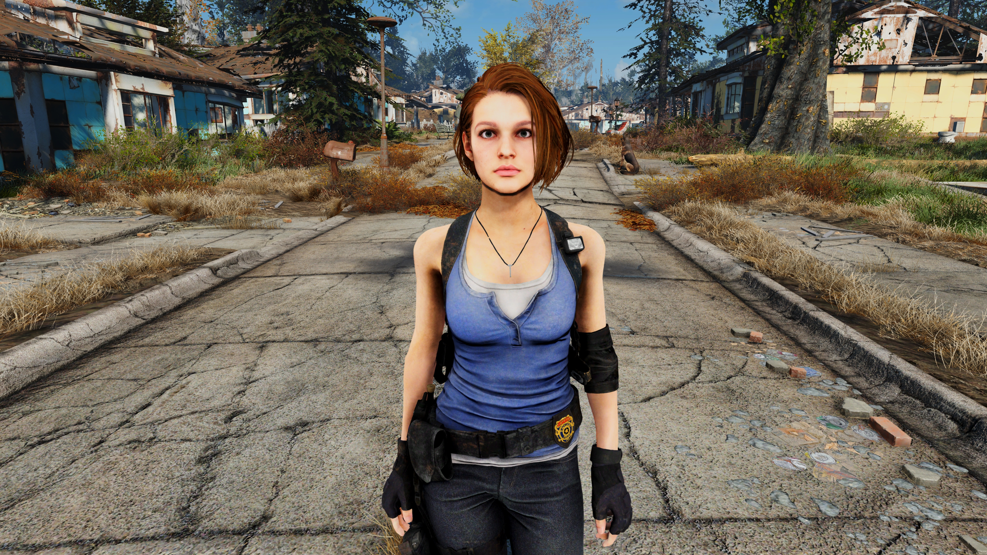 Fallout 4 ModResident Evil 3 Remake Jill Valentine by user619 on DeviantArt