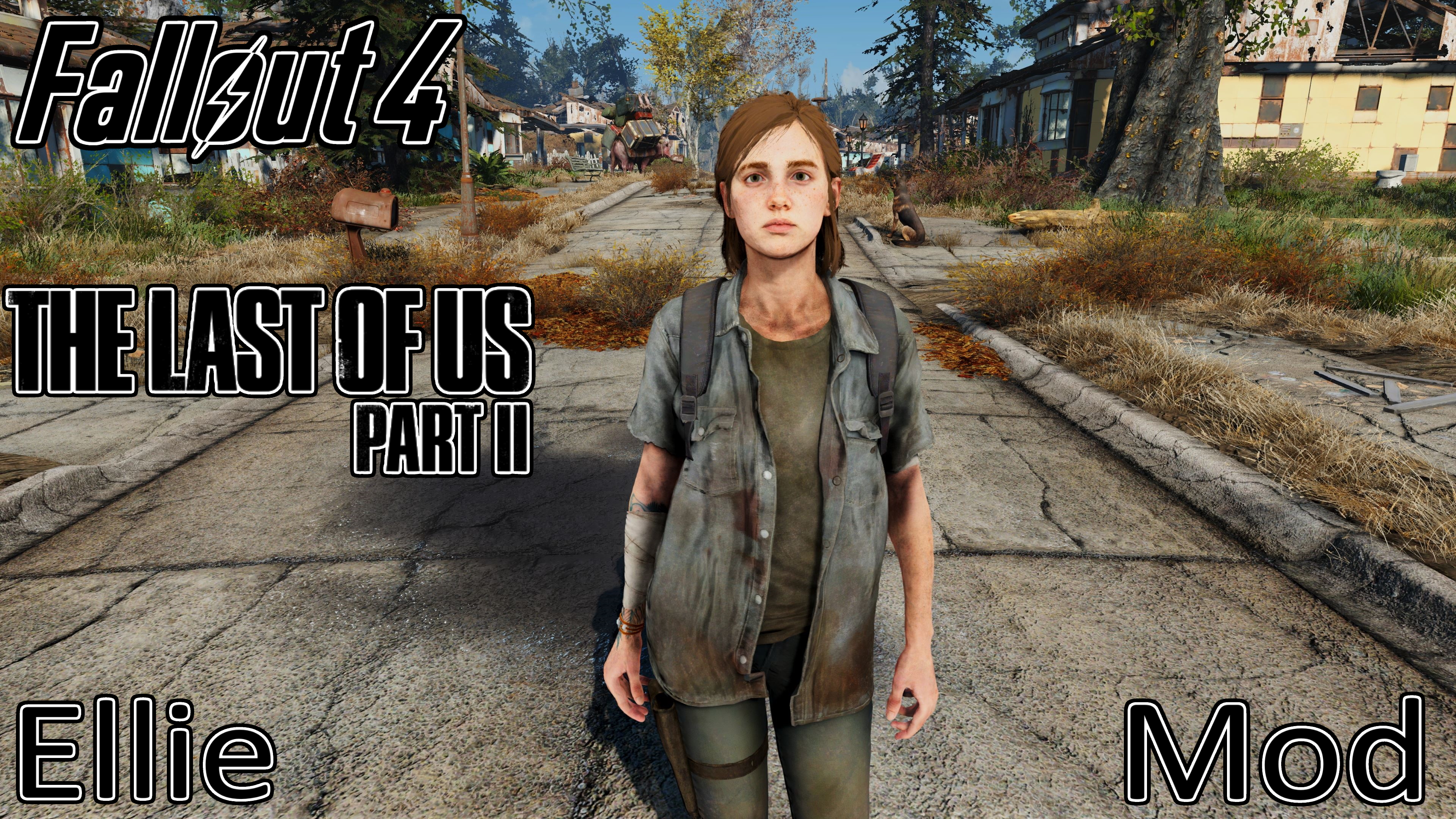 FO4] The Last Of Us Ellie Mod Screenshots