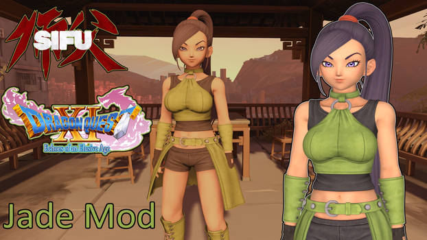 Sifu Dragon Quest 11 Jade Mod