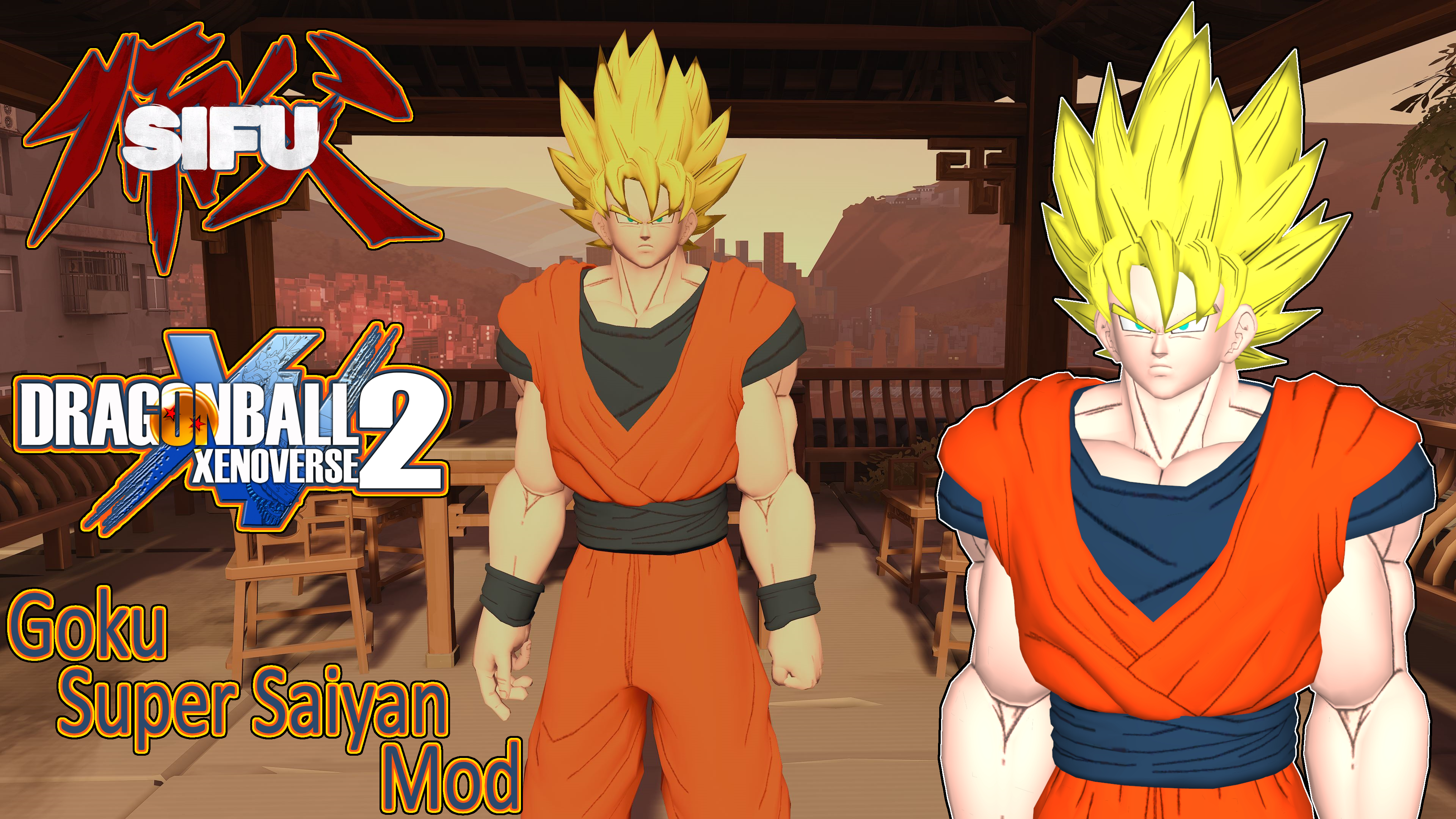 Goku (Super Saiyan 5) – My version – Xenoverse Mods