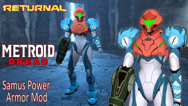 Returnal Metroid Dread Samus Power Armor Mod