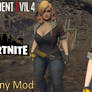 Resident Evil 4 Remake Fortnite Penny Mod