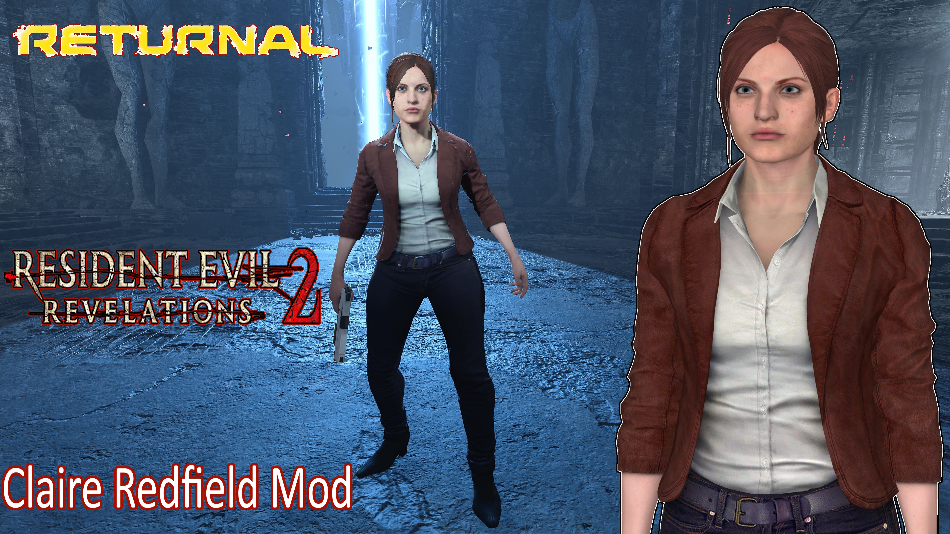 Claire Cosplaying Jill Valentine Mod - Resident Evil 2 Remake 