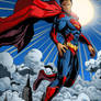 Color practice: Superman