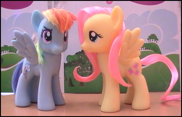 RD and Fluttershy accurate toy