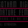 Gotham Nights Type Tart