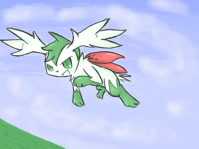 Shaymin Sky form..