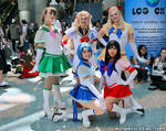 Eternal Sailor Moon group by yayacosplay
