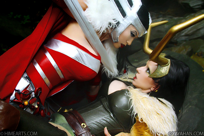 Sif and Loki - Marvel's Thor