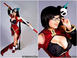 New cosplay: Litchi - BlazBlue