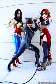 DC Comics video game girls