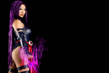 Psylocke Teaser from Superheroes Photoshoot