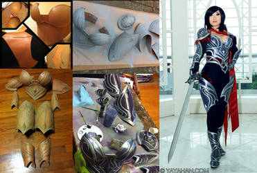 Fiora - Worbla armor process