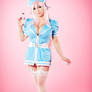Nurse Sonico cosplay!