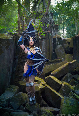 New Costume - Kitana from Mortal Kombat X