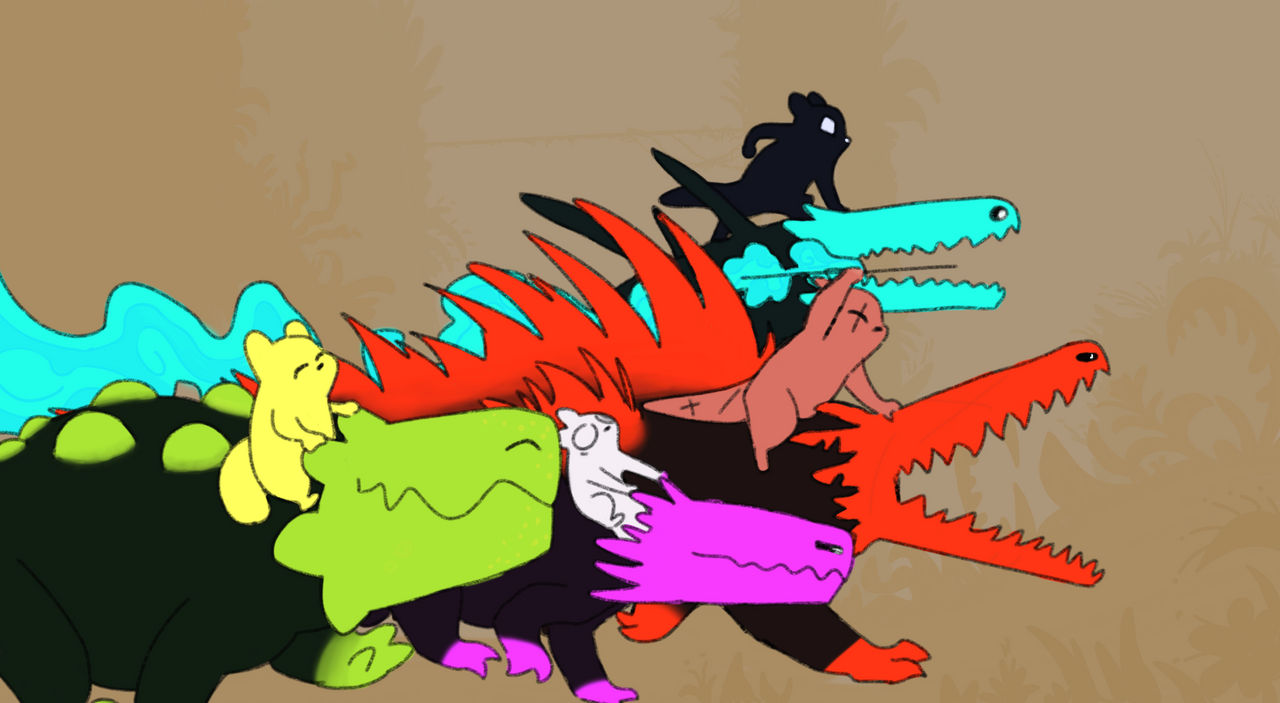 Lizard Race by SadisticDoggo on DeviantArt