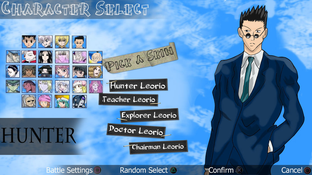 Hunter x Hunter Character Sorting - Forums 