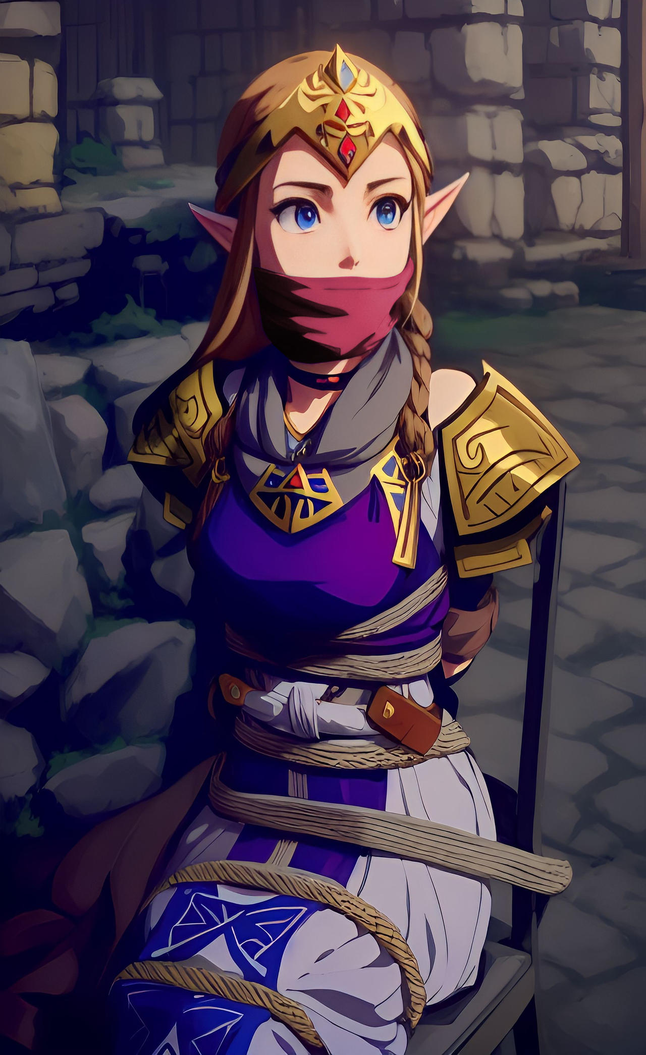 Princess Zelda Captured In An Abandoned Castle By Xatomix89 On Deviantart Princess Zelda Captured In An Abandoned Castle By Xatomix89 On Deviantart