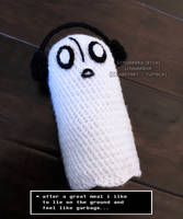 Undertale - Napstablook Amigurumi