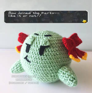 Paper Mario - Lady Bow Amigurumi