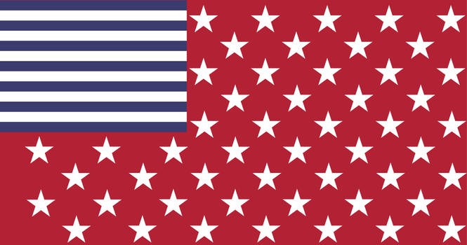 [Redesign] Inverted 51 Star USA Flag