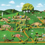 The Shire/Hobbiton as Americana Art