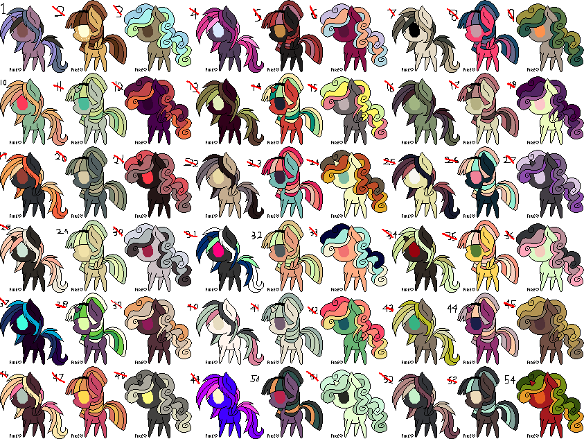 Huge Batch Small Pony Adopts 1 - SEE DESCRIPTION