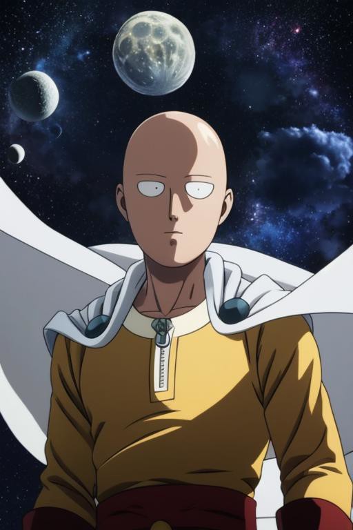 Saitama in space