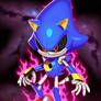 Metal Sonic in space