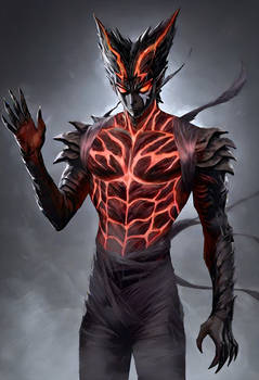 Monster Garou greeting you