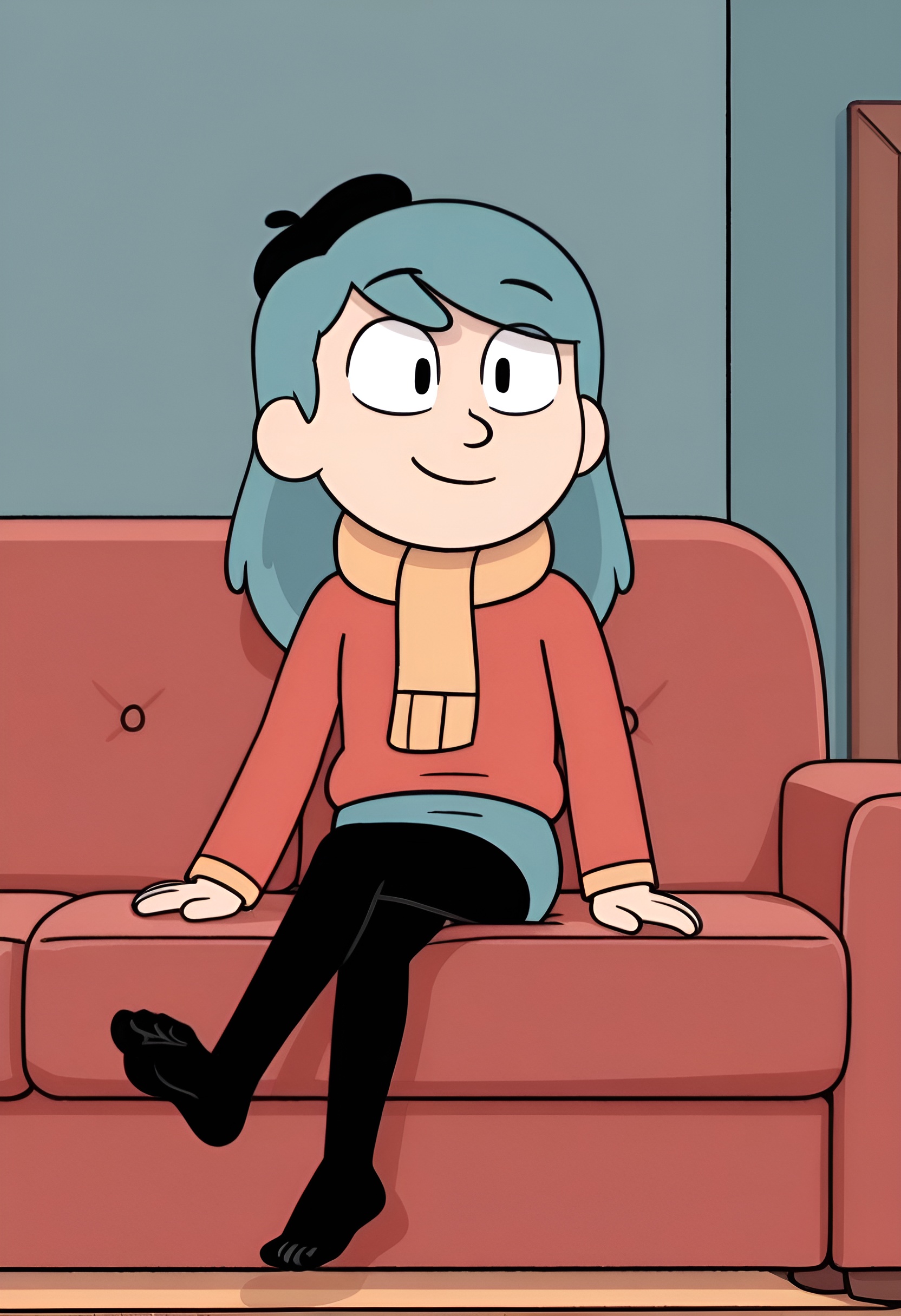 Hilda without boots