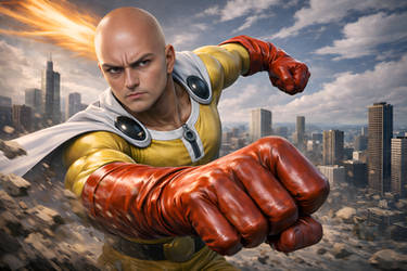 realistic Saitama/One Punch Man