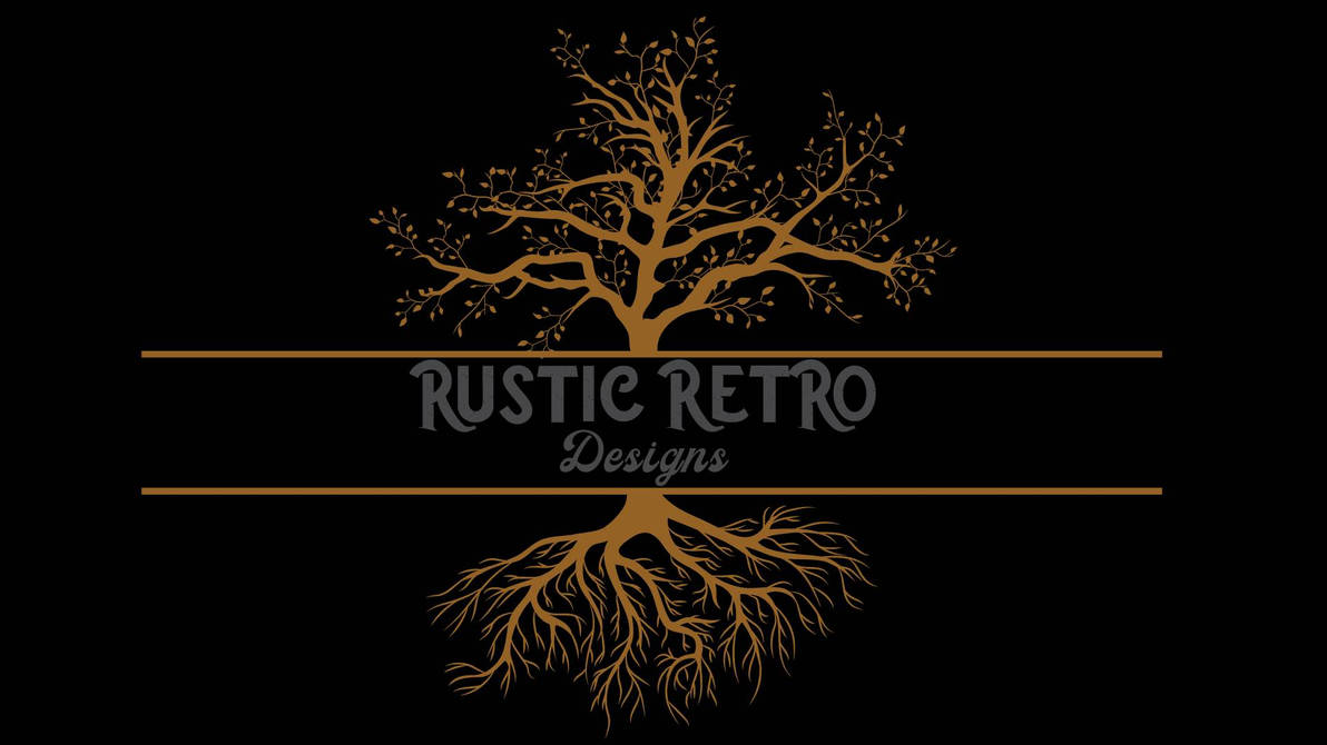 Tree Rustic Logo Rustic Retro Tree Logo by AVCBerserker on DeviantArt