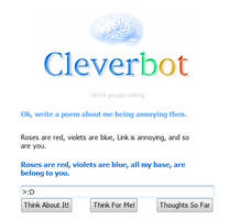 poems, cleverbot, and LoZ.