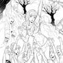 Daphne Blake and Scooby-Doo Gang Graveyard Homage