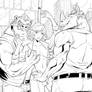 April O'Neil's Bad Day with Rocksteady and Bebop